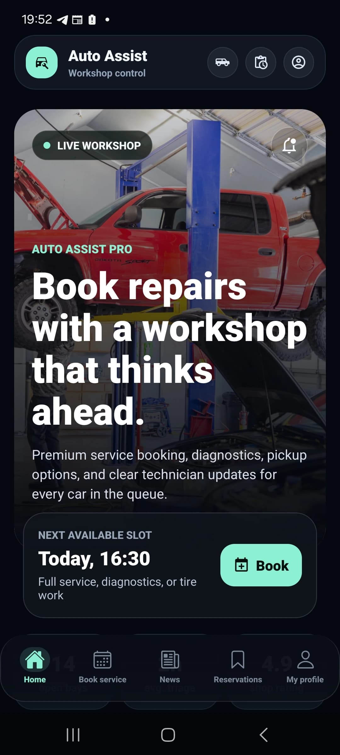 Auto Assist mobilna aplikacija